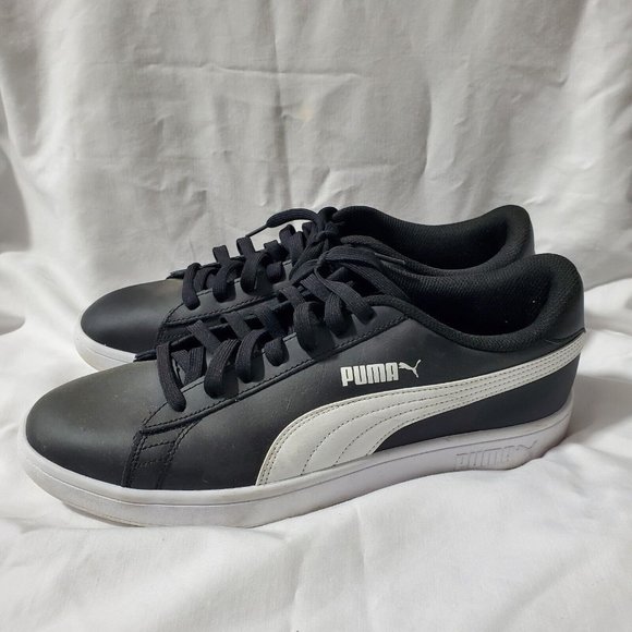 Size 12 PUMA Smash V2 Black - 374513-04 - Picture 1 of 6